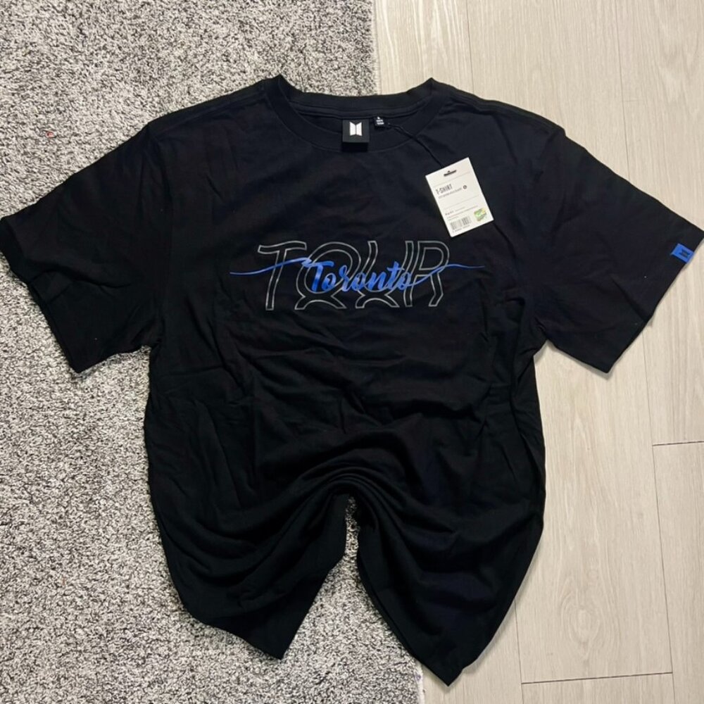 OFFICIAL BTS Map of the Soul Tour T-Shirt XL NWT - Toronto City Edition Ver. 9 B